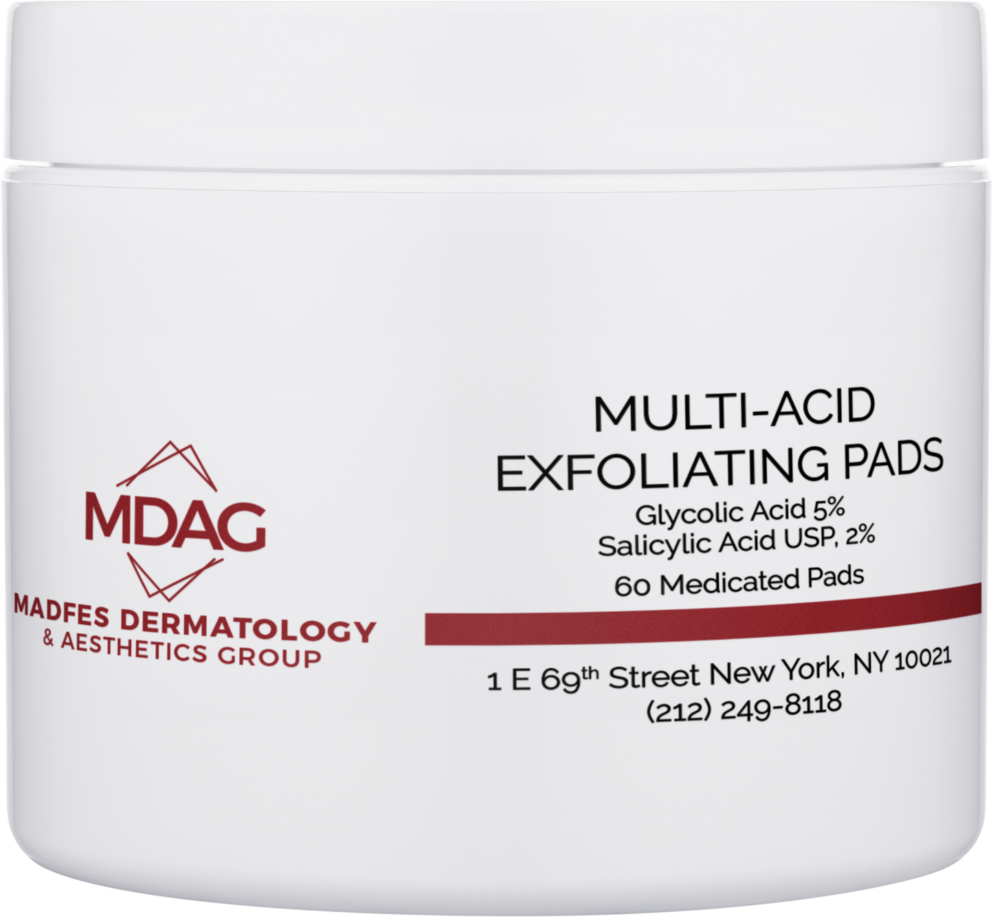 Madfes Dermatology & Aesthetics Group - Multi-Acid Exfoliating Pads