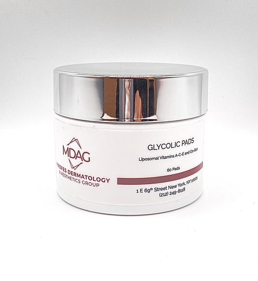 Madfes Dermatology & Aesthetics Group - Glycolic Pads Liposomal Vitamins A-C-E and CO-Q10