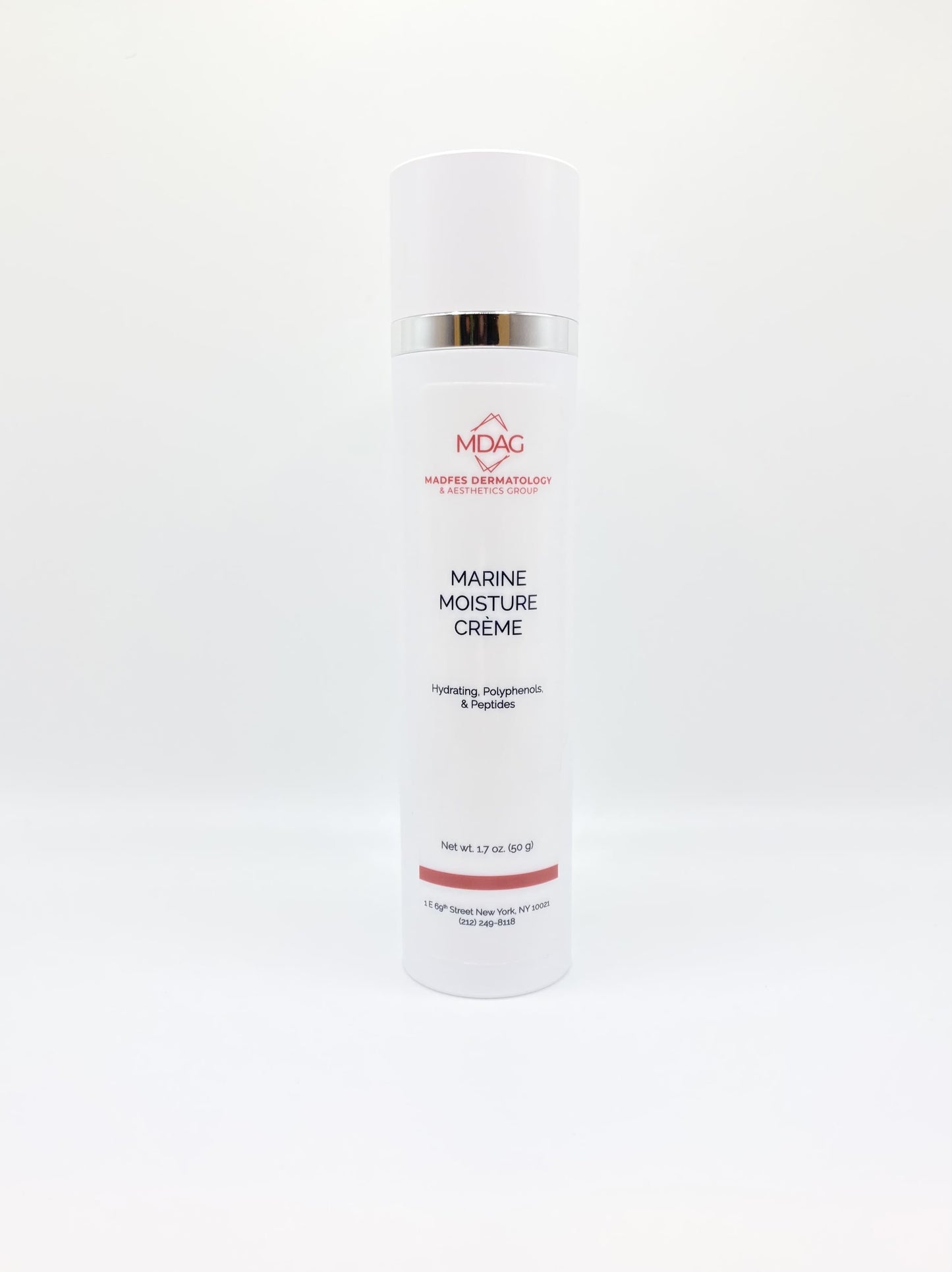 Madfes Dermatology & Aesthetics Group - Marine Moisture Crème: Hydrating, Polphenols & Peptides