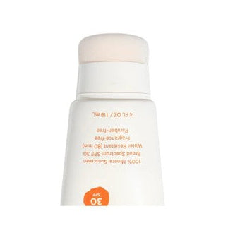 SQUEEN - SunSponge 100% Mineral Broad Spectrum SPF 30 - WHITE - 4 FL OZ