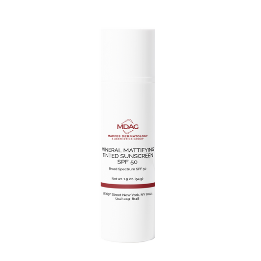 Madfes Dermatology & Aesthetics Group - Mineral Mattifying (Matte) Tinted Sunscreen SPF 50