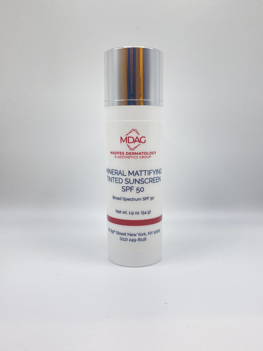 Madfes Dermatology & Aesthetics Group - Mineral Mattifying (Matte) Tinted Sunscreen SPF 50